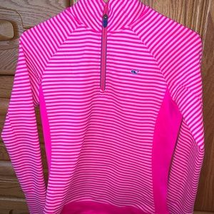 Pink Vineyard Vines 1/4 Zip